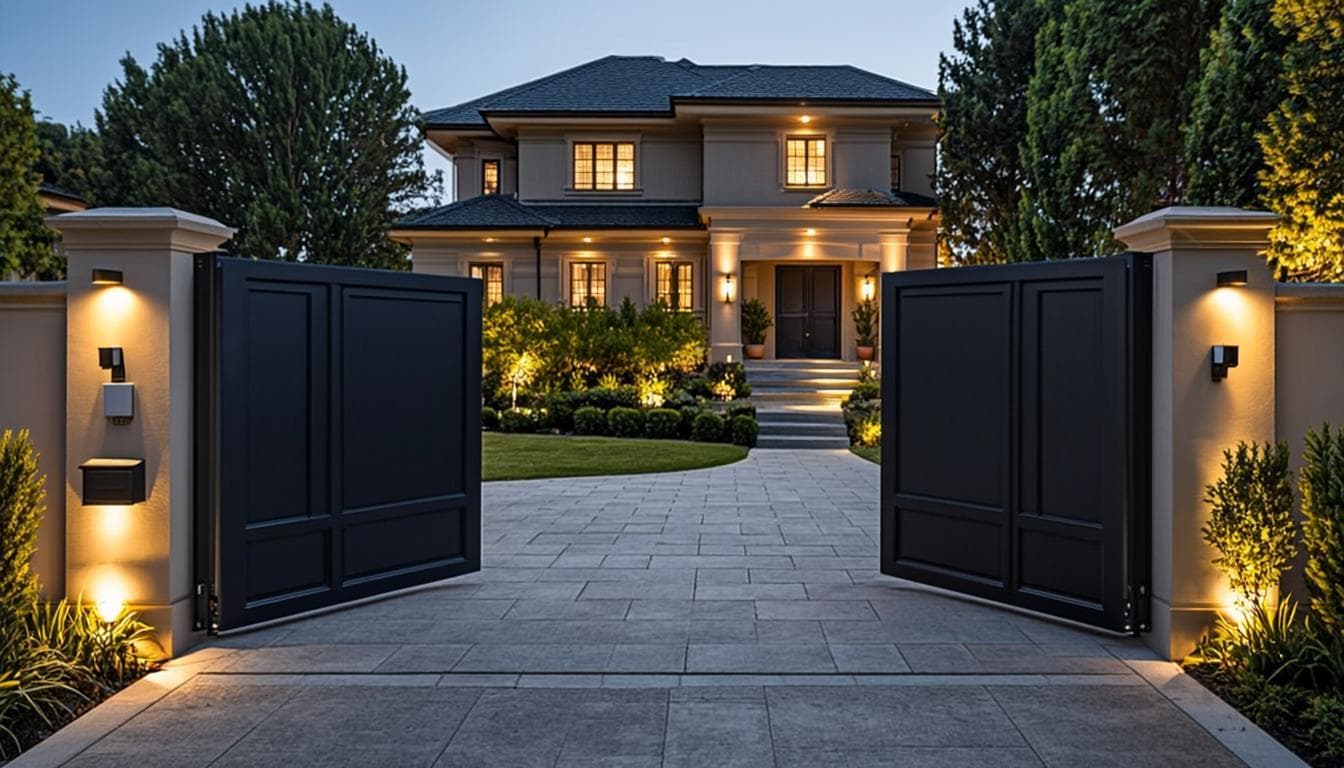 Motorized Gates and Curtains: The Silent Luxury Upgrade